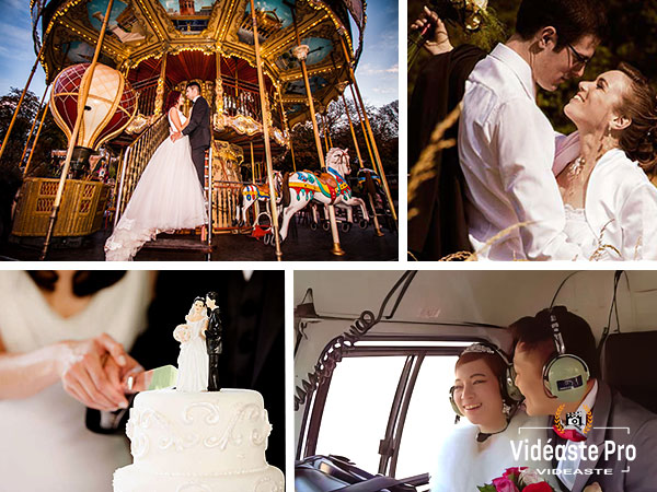 Création de vidéo de mariage et réalisation de montage vidéo professionnel