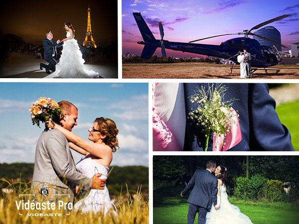 Création de vidéo de mariage et montage rétrospectif pour un mariage unique et personnalisé