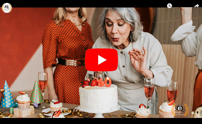 Vidéo souvenir pour un anniversaire marquant : 40 ans, 50 ans ou 60 ans